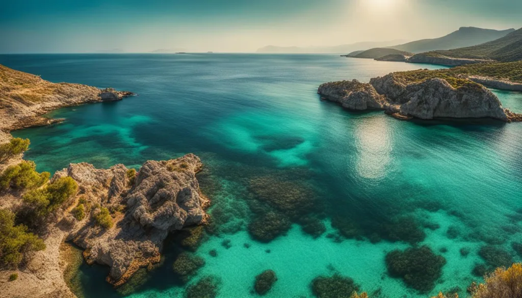 Crete Island islets