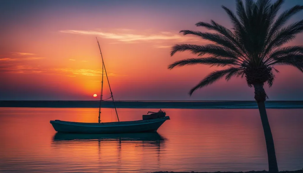 Djerba Island Sunset