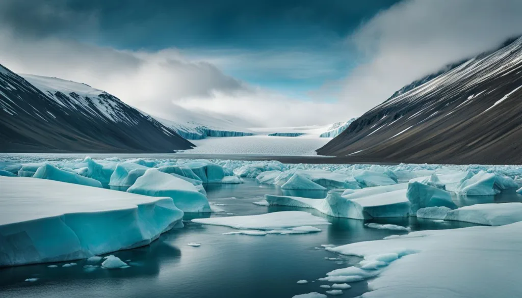 Glaciers in Svalbard