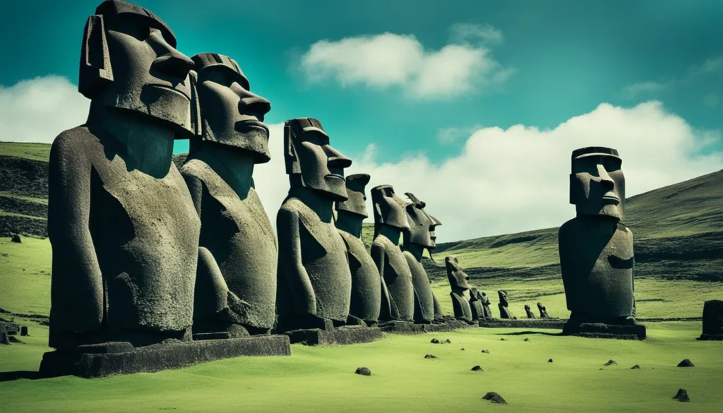 Moai statues