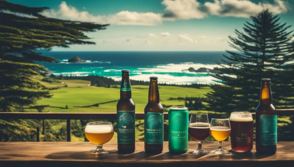 Norfolk Island craft beer and wine