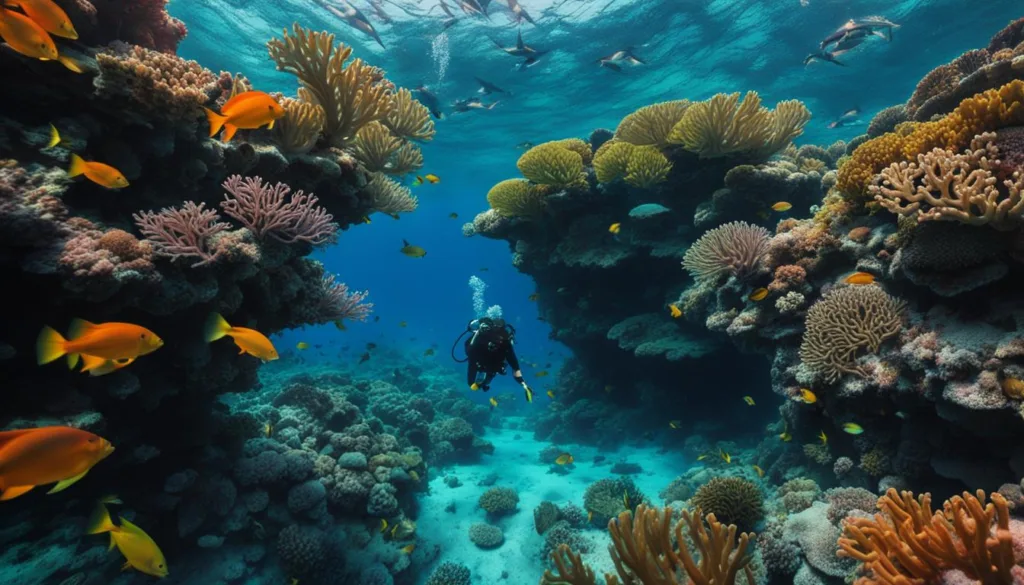 Palau diving