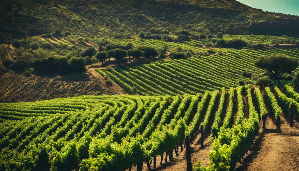 Pantelleria vineyards