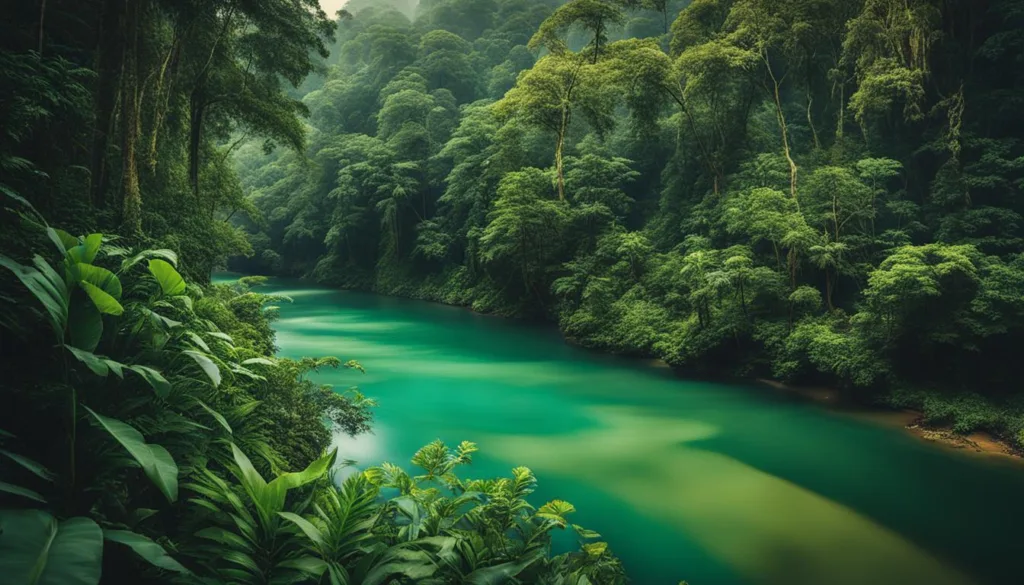 Pristine Rainforest in Sarawak
