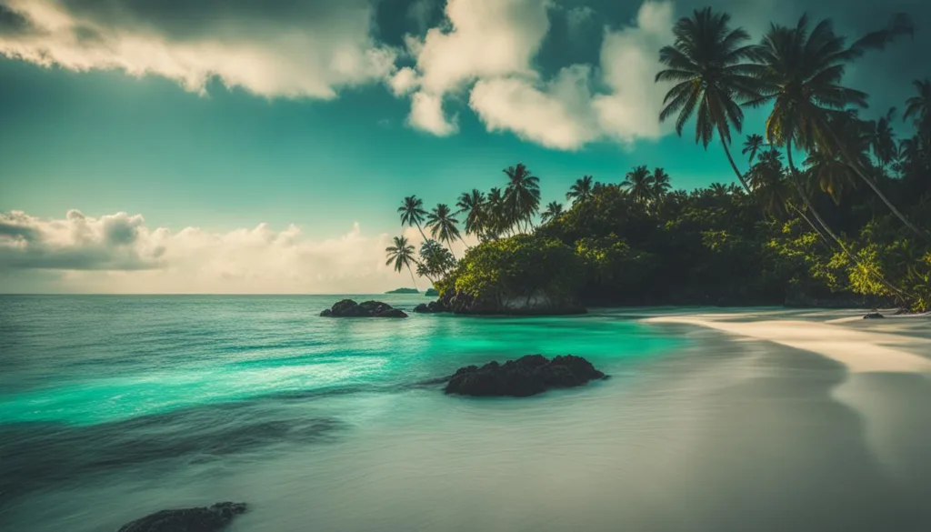 hidden islands in the Indian Ocean