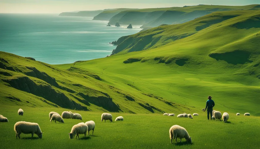 wilderness and sheep farming